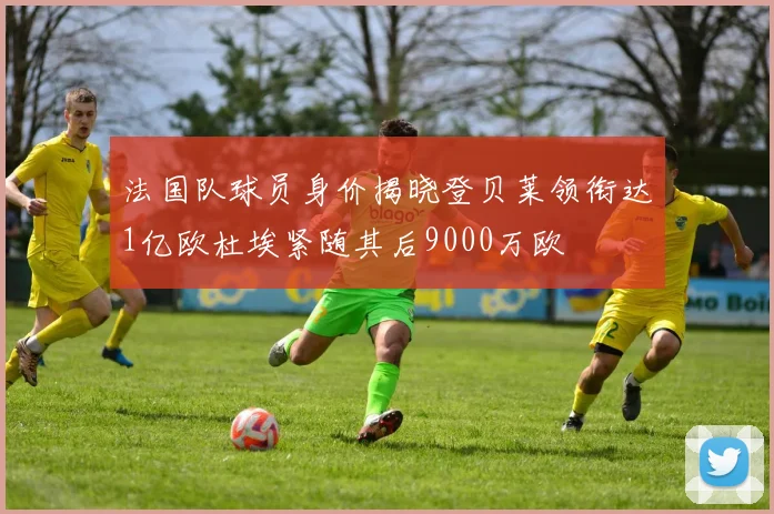 法国队球员身价揭晓登贝莱领衔达1亿欧杜埃紧随其后9000万欧